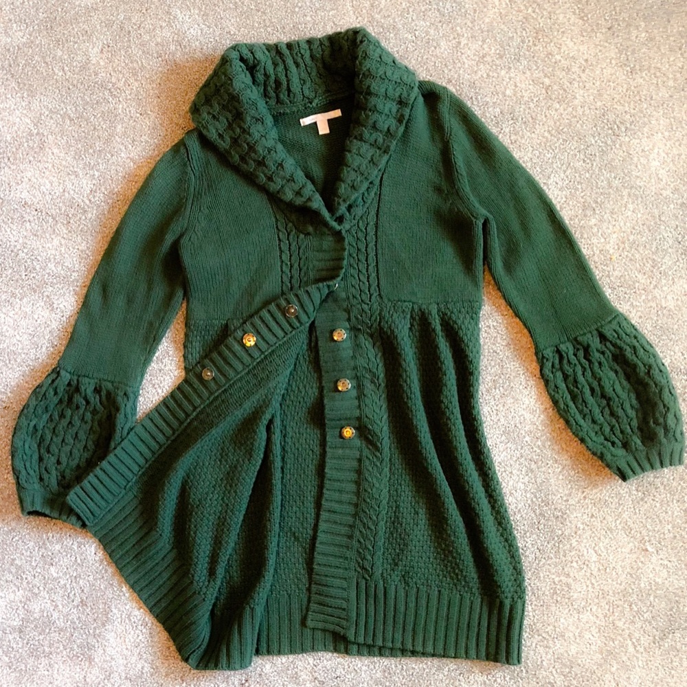Old Navy Long Knit Coat NWOT
